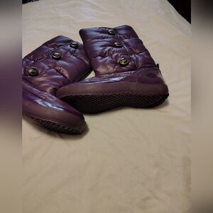 Coach Deep Purple Winter Boots